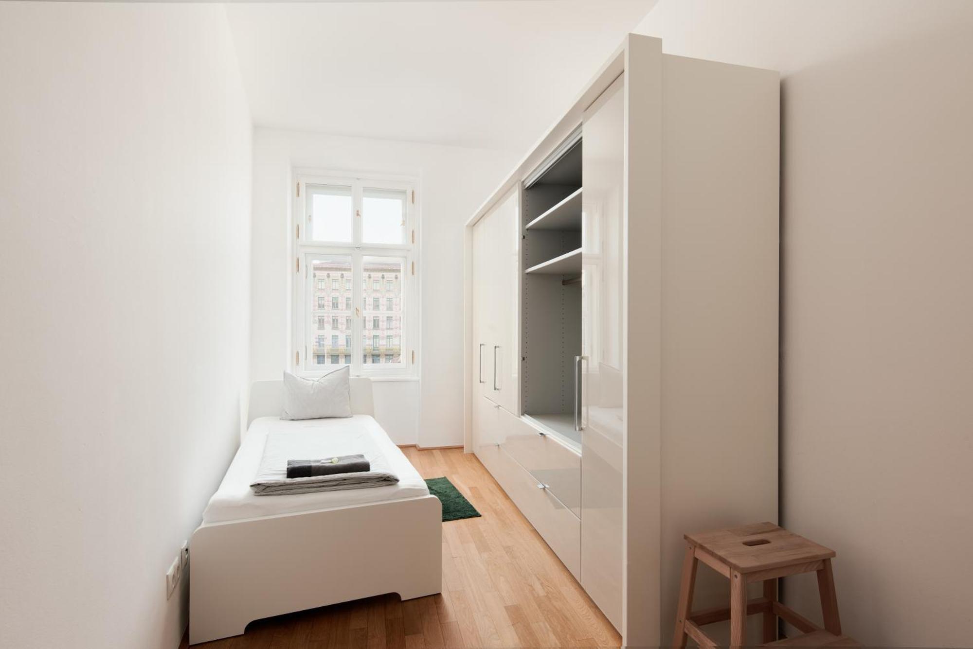 Stylish Designer Apartment At The Center Of Vienna Naschmarkt Buitenkant foto