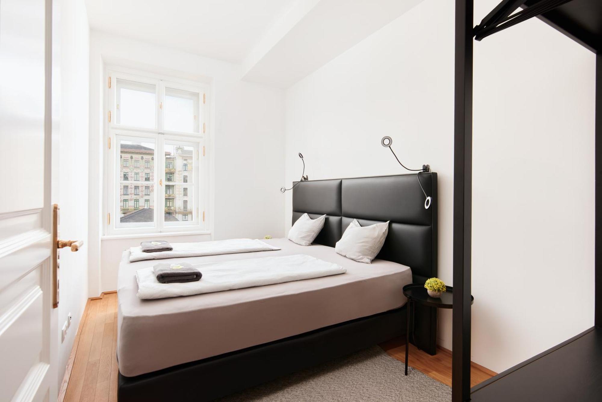 Stylish Designer Apartment At The Center Of Vienna Naschmarkt Buitenkant foto