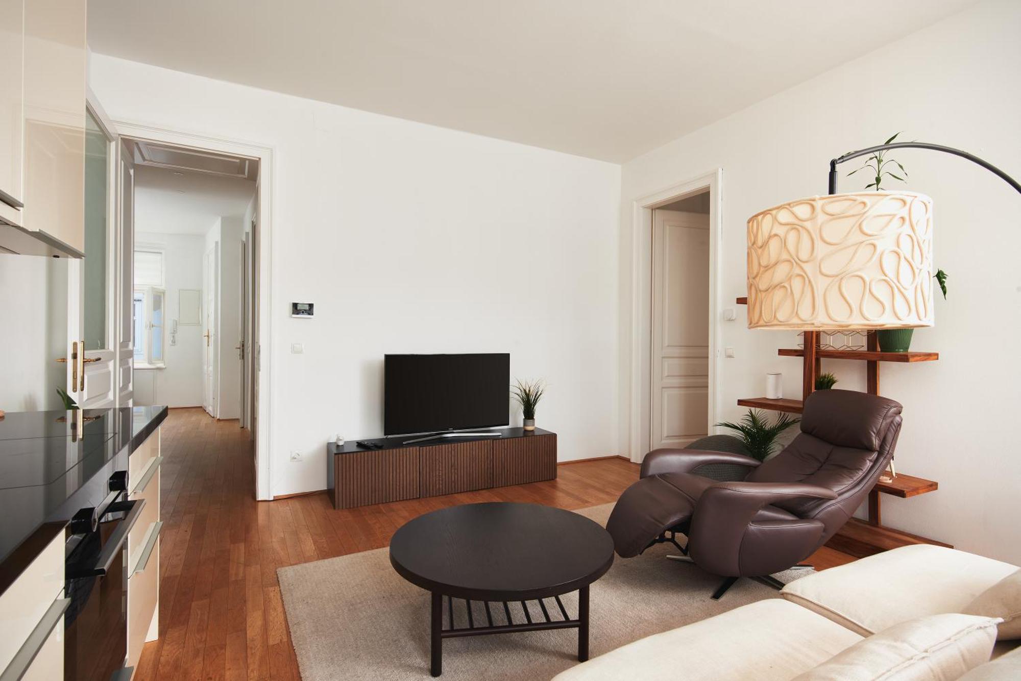 Stylish Designer Apartment At The Center Of Vienna Naschmarkt Buitenkant foto
